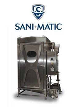 Sanimatic Cabinet Washer Process Equipment