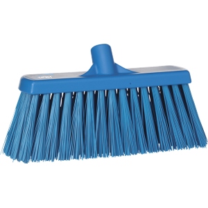 Push Broom Brush 13" Extra Stiff Blue