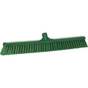 Combo Push Broom 24" Soft/Stiff Green