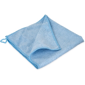 Terry Microfiber Cleaning Cloth 16" x 16" 12/Case