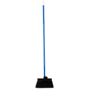 Duo-Sweep 11" Unflagged Broom with 48" Metal Blue Handle 12/Case