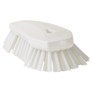 Extra Large Hand Brush Extra Stiff White