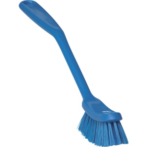 Vikan Narrow Dish Brush Medium 11" Blue