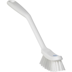 Vikan Narrow Dish Brush Medium 11" White