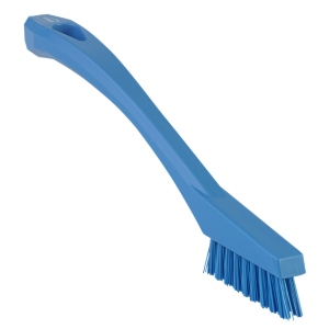 Vikan Detail Brush Extra Stiff 8" Blue