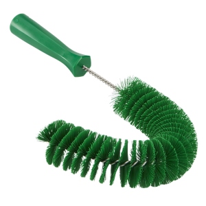Vikan Hook Brush Medium Bristles 15.5" Green