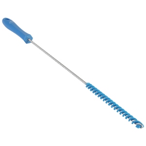 Vikan Tube Brush Stiff Bristles 20" X .4" Blue