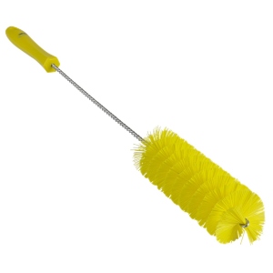 Vikan Tube Brush Medium Bristles 20" X 2" Yellow