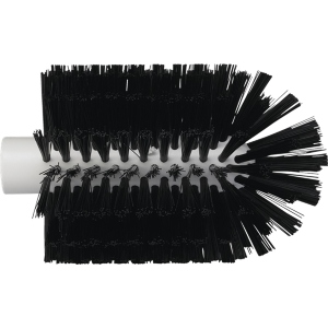 Vikan Pipe Brush Head Medium Bristles 6.5" X 4 Black