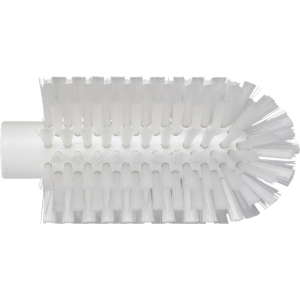 Vikan Pipe Brush Head Medium Bristles 6" X 3" White