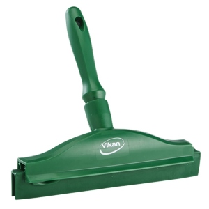 Vikan Double Blade Ultra Hygiene Squeegee 10" Green