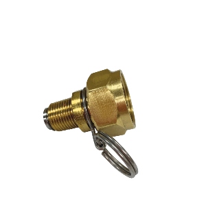 Hose Swivel Adapter Brass 3/4" G075BR