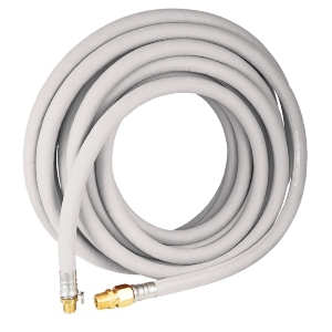 75' X 5/8" A-X White Premium Hose Assembly No Nozzle/Spring