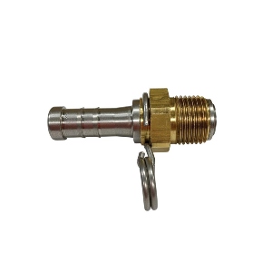 Mini Swivel Adapter 5/8" Barbed Bronze