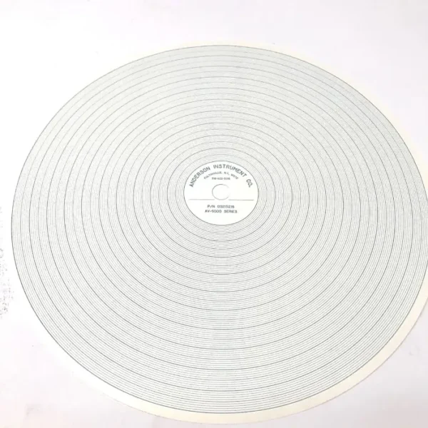Anderson Chart 12" Plain 100/Box AV9000