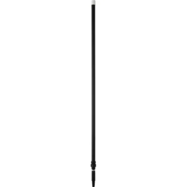 Remco Aluminum Telescopic Handle 62"-113" Black