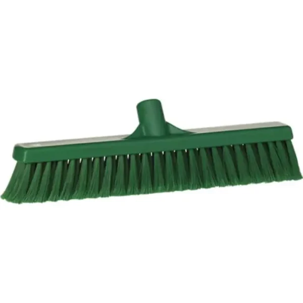 Remco Fine Particle Push Broom 16" Soft/Split Green