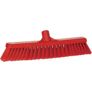 Remco Fine Particle Push Broom 16" Soft/Split Red