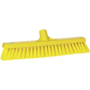 Remco Small Particle Push Broom 16" Soft Yellow