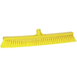 Remco Small Particle Push Broom 24" Soft Yellow