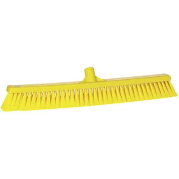 Remco Small Particle Push Broom 24" Soft Yellow