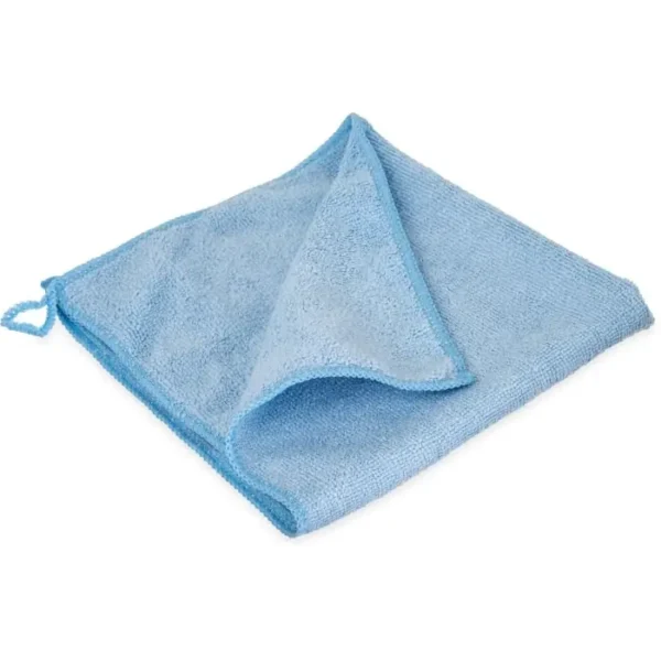 Carlisle Terry Microfiber Cleaning Cloth 16" x 16" 12/Case