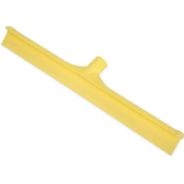 Carlisle Sparta Single Blade Squeegee 20" Yellow 6/Case