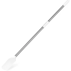 Carlisle Nylon Paddle Scraper 48" w/ Stainless Steel Handle White 6/Case