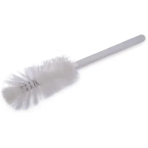Carlisle Sparta Handle Quart Bottle Brush Polyester 16" White 12/Case