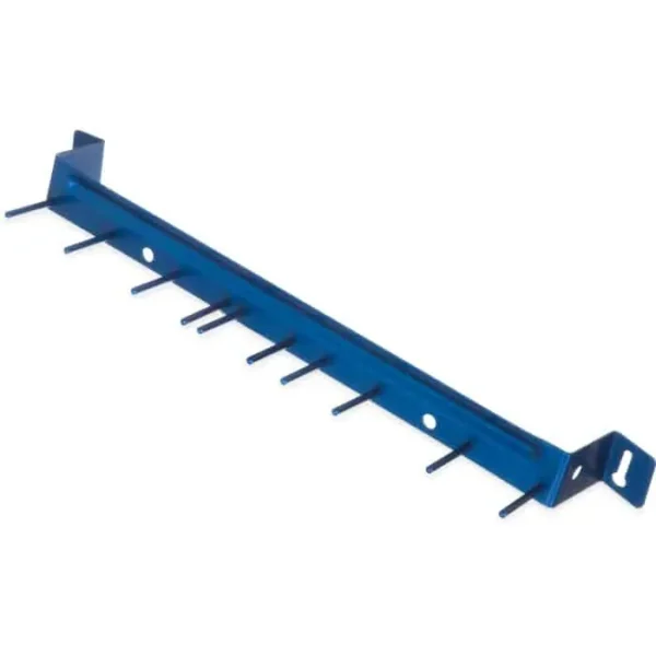 Carlisle Brush Rack Aluminum 17" Long - Blue 12/Case
