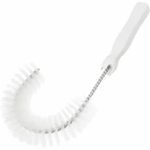 Carlisle Clean-In-Place Hook Brush 11.5" White 12/Case