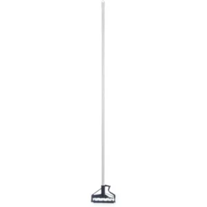 Carlisle Quick-Release Fiberglass Mop Handle 60" White 12/Case