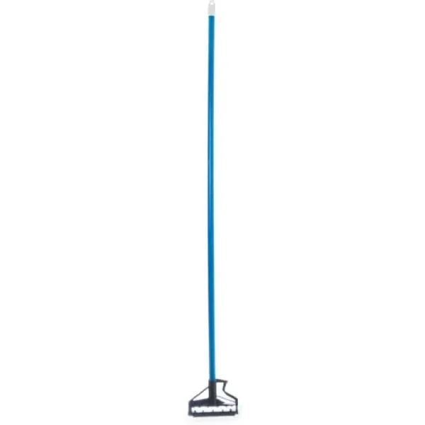 Carlisle Quick-Release Fiberglass Mop Handle 60" Blue 12/Case