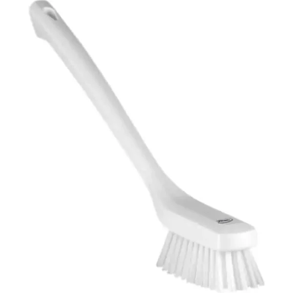 Remco Vikan Narrow Long Handle Cleaning Brush 16.5" White