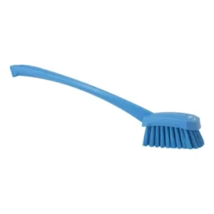 Remco Vikan Narrow Long Handle Cleaning Brush 16.5" Blue