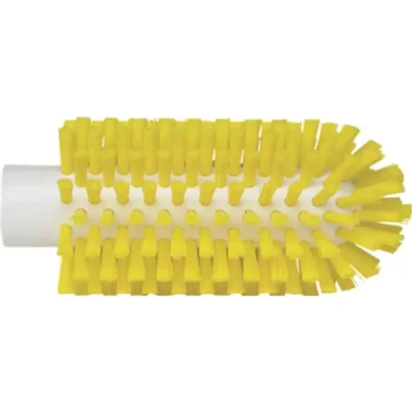 Remco Vikan Pipe Brush Head Stiff Bristles 5.5" X 2.5" Yellow