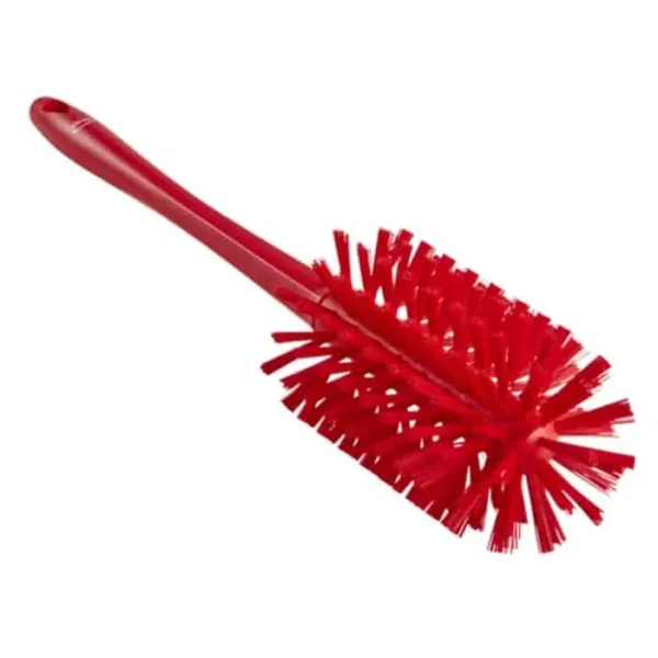 Remco Vikan One-Piece Pipe Brush Stiff Bristles 17" X 3.5"  Red