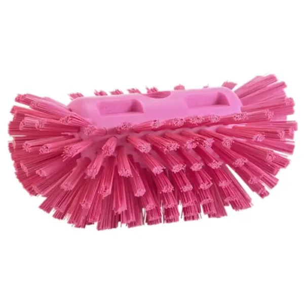 Remco Vikan Tank Brush Stiff Bristles 8" X 5" Pink