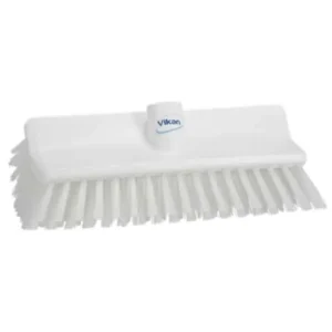 Remco Vikan High-Low Broom Brush Medium Bristles 10.5" White