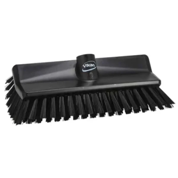 Remco Vikan High-Low Broom Brush Medium Bristles 10.5" Black