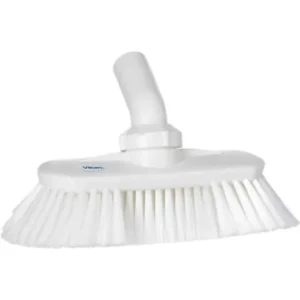 Remco Vikan Waterfed Washing Brush Soft Bristles 9.25" White