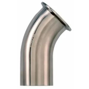3A Fittings Elbow 45 Degree TC X BW .5" 316L PL