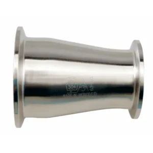 3A Fittings Reducer Concentric Tri-Clamp 1.5" X .5" 316L PM