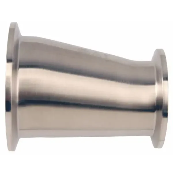 3A Fittings Reducer Eccentric Tri-Clamp 3" X 2" 316L #7