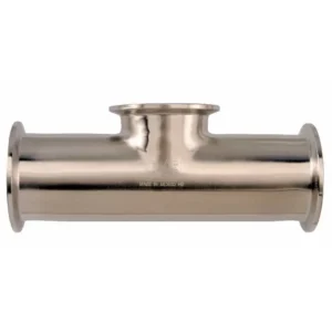 3A Fittings Tee Tri-Clamp Short Outlet .5" 316L PL