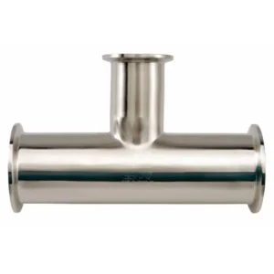 3A Fittings Tee Reducing Tri-Clamp 2.5" X 2" 304 #7