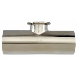 3A Fittings Tee Reducing BW X BW X TC Short Outlet 2.5" X 2" 316L PL