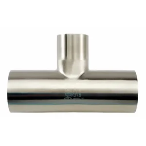 3A Fittings Tee Reducing Weld .75" X .5" 316L PL