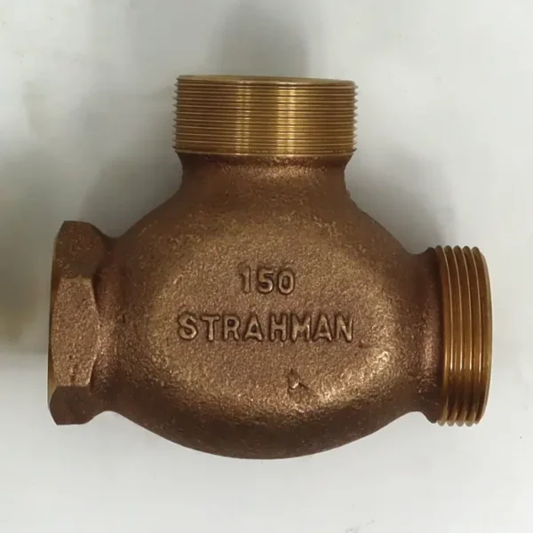 Strahman Globe Valve Body V14U Union Bronze