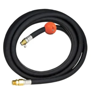 Strahman 100' X 5/8" R-X Black Wrap Hose Assembly No Nozzle/Spring